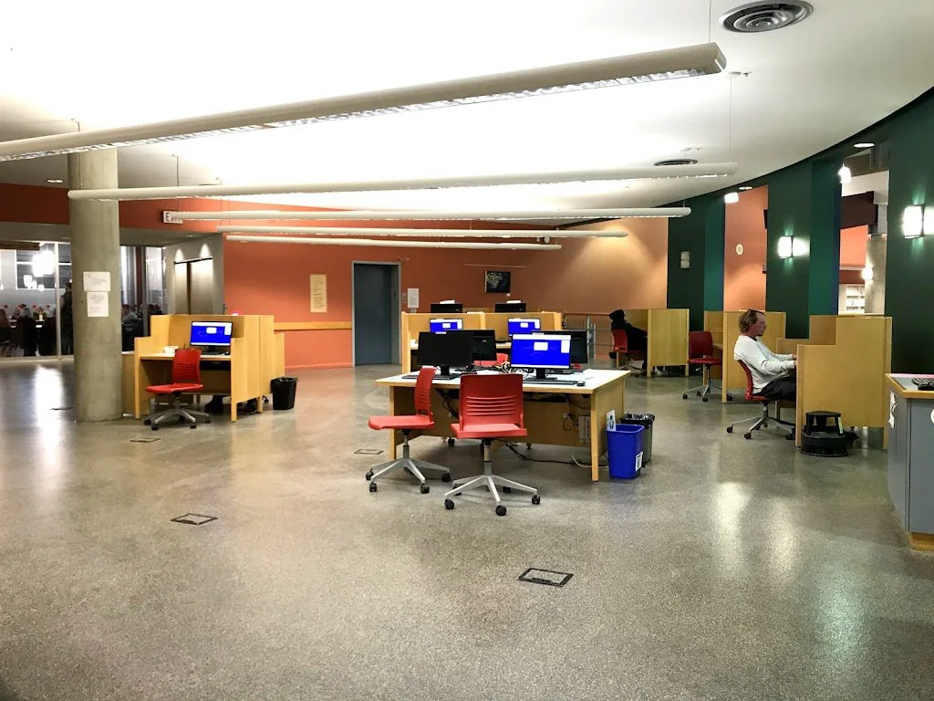 Inside the Downtown Kelowna library