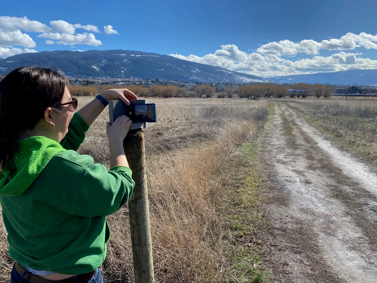 Knox Mountain habitat restoration area